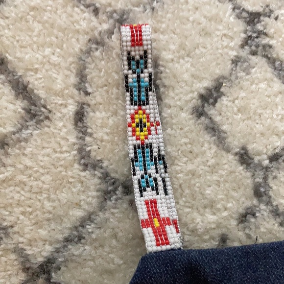 Muse beaded strap jean dress - Picture 5 of 15